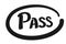 Pass Sign Vector Icon