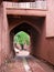 Passage in Abyaneh historical red village