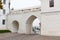 Passage gates in wall in Kremlin, Kazan