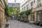 Passage Lhomme, one of the romantic courtyards in the East of Paris, France. These bucolic, unusual and hidden spots are delightfu