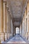 Passage of the roman columns in Rome