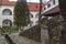 Passage to the Upper Courtyard of Palanok Castle, Ukraine