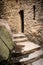 Passage under the bridge in Czocha Castle in Poland