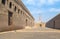 Passages surrounding Ibn Tulun mosque with minaret of Amir Sarghatmish mosque at far distance, Medieval Cairo, Egypt