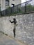 Passe-Muraille bronze sculpture, Paris, France