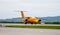 Passenger airplane Antonov An-148-100B of Saratov Airlines company on airfield