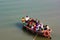 Passenger boat, Narmada River, India.
