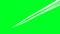 Passenger flying Plane . Isolate green screen. . A condensation trail of an airplane. 3d rendering.