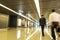 Passenger in the Hong Kong airport in China