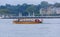 Passenger steamer on lake Geneva