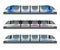 Passenger Trains Realistic Set