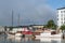 Passengerboats moored in Helsinki north harbour