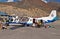 Passengers at the Jomsom airport, Annapurna region, Nepal