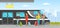 Passengers with Luggage Standing on Platform of Railway Station, People Travelling by Plane Cartoon Vector Illustration