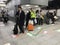 Passengers Queuing on the Shinkansen Platform