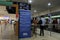 Passengers security check in Gold Coast Airport in Queensland Australia