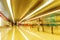 Passengers walk in the Shanghai airport