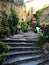 Passignano sul Trasimeno ancient town, Umbria region, Italy. Ancient secret path, plants and peace 