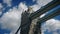 Passing Under Tower Bridge On Sunny Day