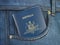 Passport of Australia in pocket jeans. Travel, tourism, emigration and passport control concept