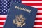 Passport and Flag