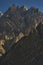 Passu cathedral mountain peak in Karakoram range