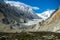 Passu glacire. Gilgit-Baltistan, Pakistan.