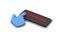 Password button with mouse cursor