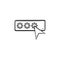 Password with cursor hand drawn outline doodle icon.