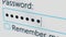 Password Entry. Someone entering their password on a computer screen. Log in to your account. Typing password on Login