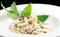 Pasta with black Truffles and cream