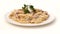 Pasta with creamy mushroom sauce