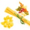 Pasta of different shapes