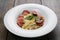 Pasta Fettuccine with veal and bechamel sauce