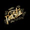 Pasta hand lettering with various Italian Pasta