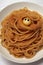 Pasta Palooza: Playful Spaghetti Nest for Culinary Delight