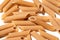 Pasta penne background wallpaper. italian food whole grain lunch ingredient. healthy eating full of carbohydrate. raw grain