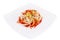 Pasta salad with capsicum