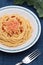 Pasta spaghetti with fresh karashi mentaiko