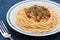 Pasta spaghetti with fresh karashi mentaiko