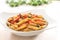 Pasta with spicy pepper sauce