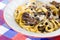 Pasta Tagliatelle with Porcini Mushrooms