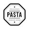 Pasta vintage stamp