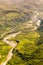 Pastaza River In The Andes Aerial Shot