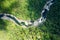 Pastaza River In The Andes Aerial Shot