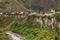 The Pastaza River and the Small Town of Banos in Ecuador