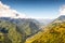 Pastaza Valley Landscape Aerial Shot In Ecuador