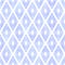 Pastel Blue Seamless Pattern Vector with Geometric Rhombus Shapes