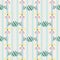 Pastel bows and candies in a seamless pattern design