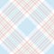 Pastel check diagonal fabric texture seamless pattern